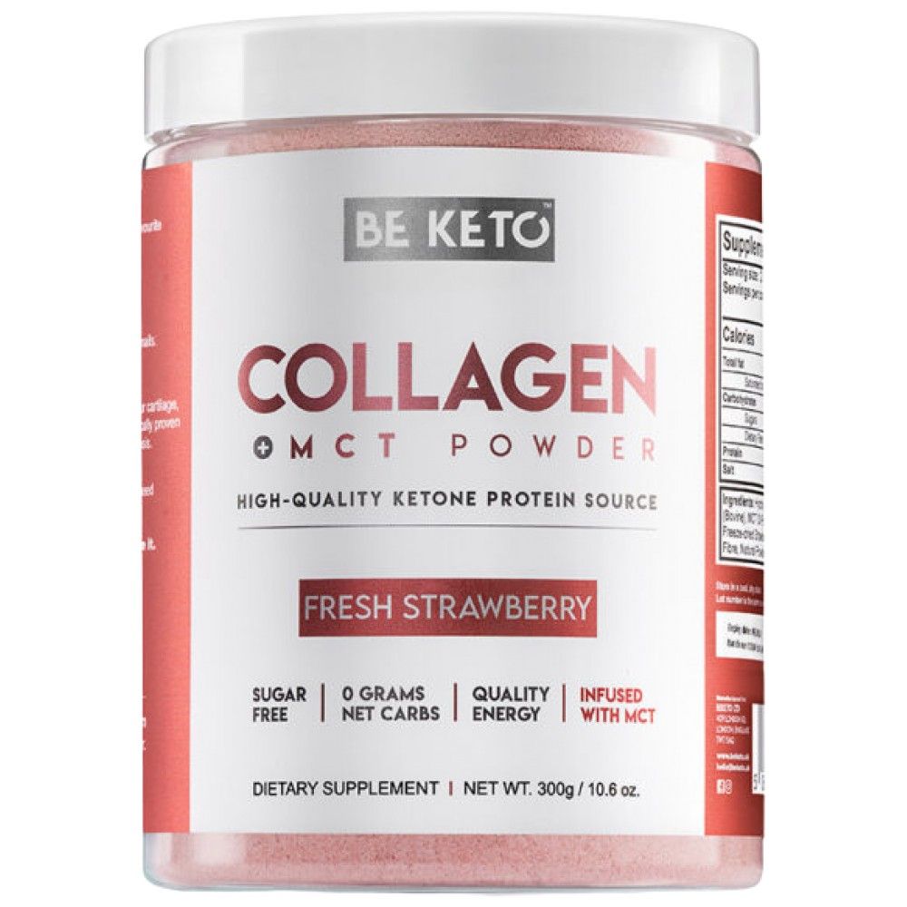 Keto-Kollagen + MCT-Pulver – 300 Gramm