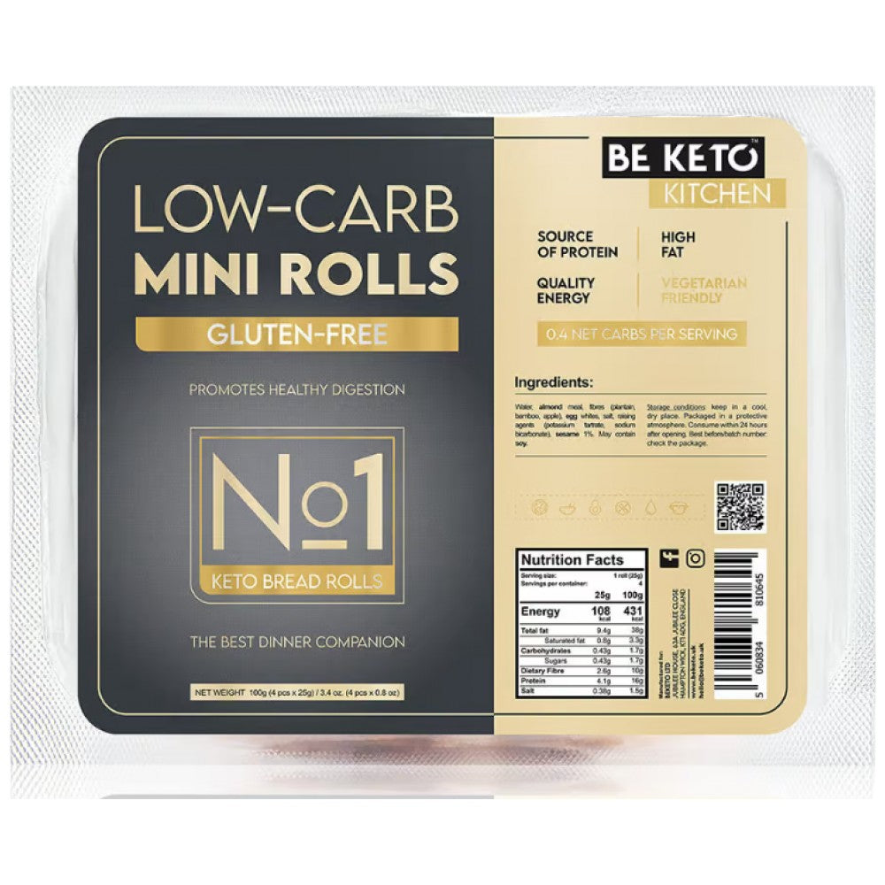 Keto-Mini-Rollen | Glutenfrei – 100 Gramm