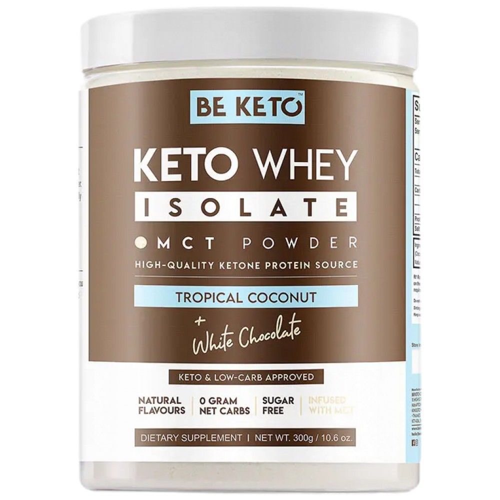 Keto Molke Isolat + MCT - 300 Gramm