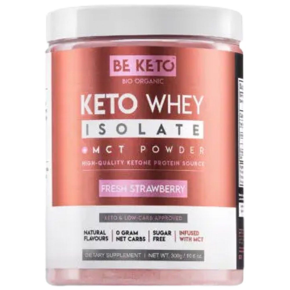 Keto Whey Isolat + MCT – 300 Gramm