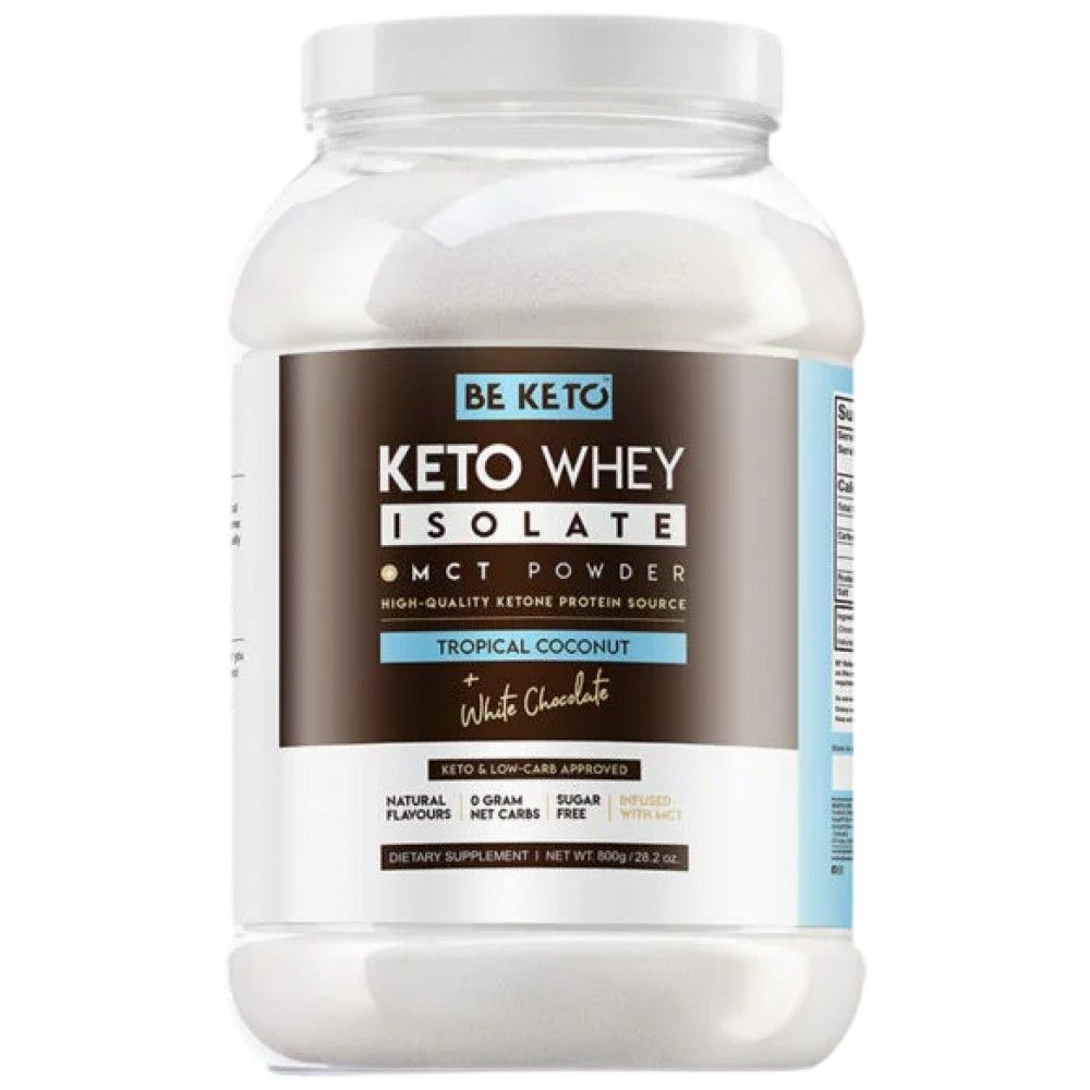 Keto Whey Isolat + MCT – 800 Gramm
