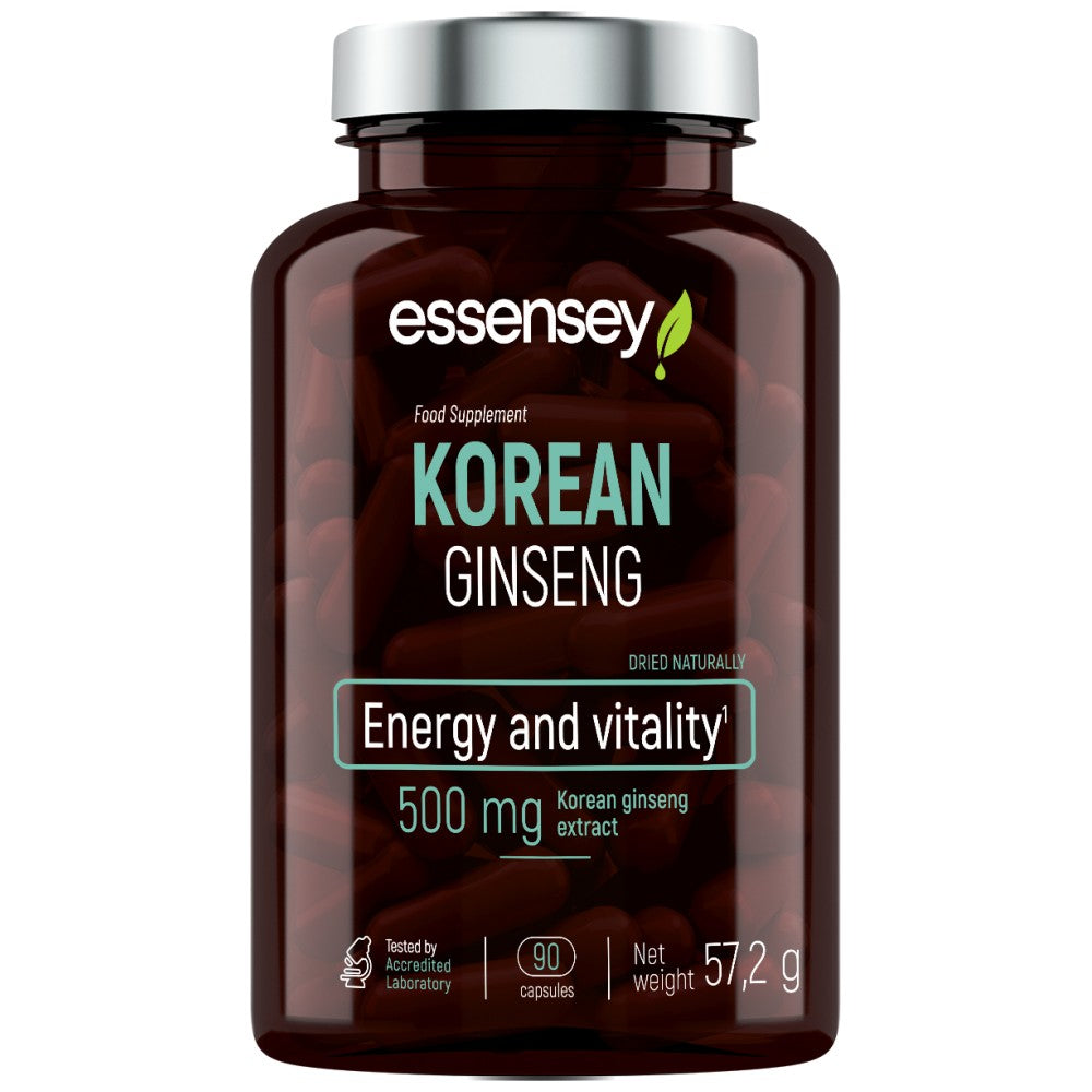 Koreanischer Ginseng 500 mg – 90 Kapseln