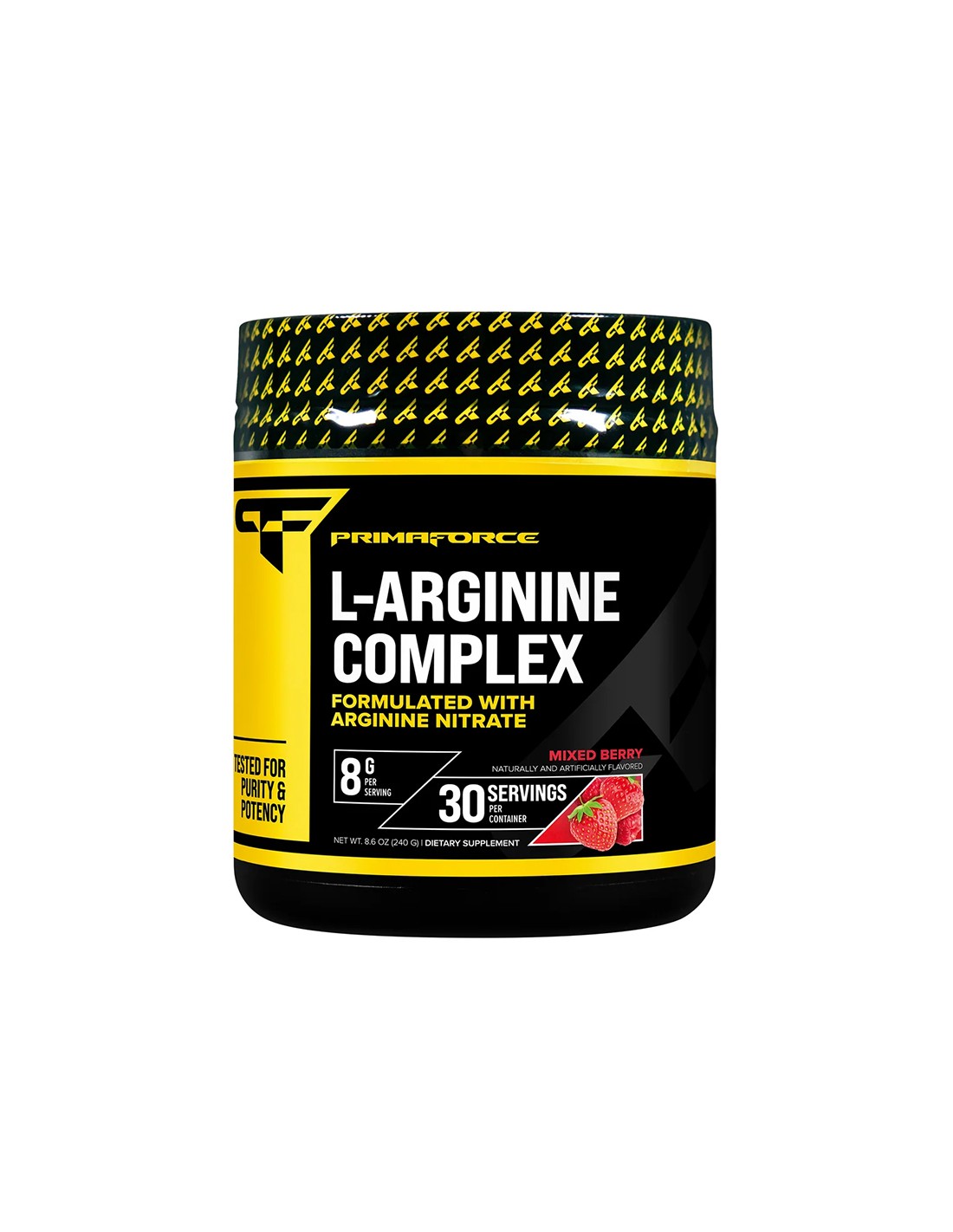 Energie und Muskelmasse – L-Arginin-Komplex, 237 g, Pulver