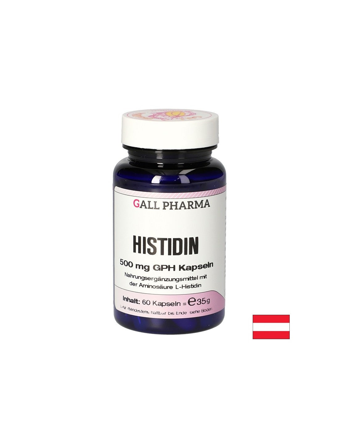 Immunität – L-Histidin, 500 mg x 60 Kapseln