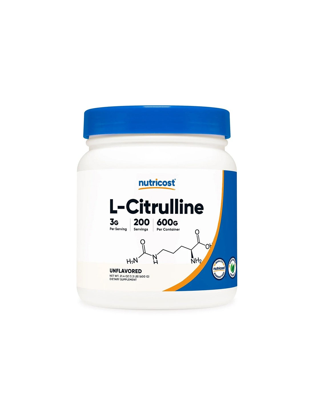 Muskelkraft und Herzgesundheit – L-Citrullin, 600 g Pulver