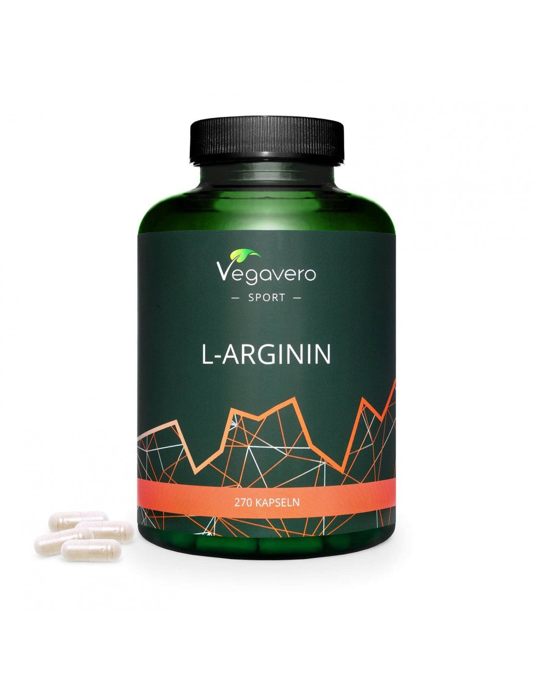 L-Arginin, 270 Kapseln, 100 % vegan <tc>Vegavero</tc>