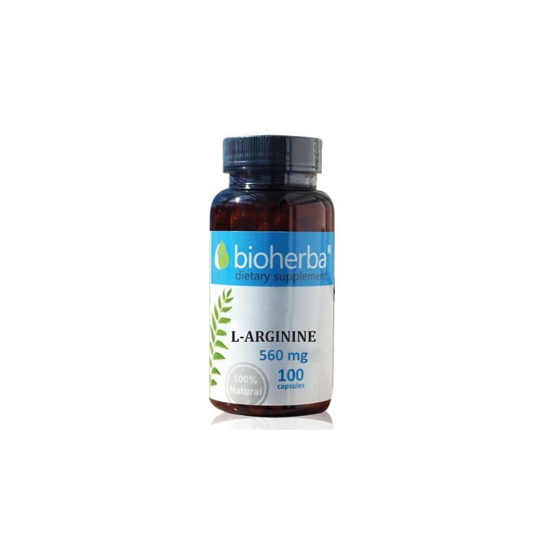 L-Arginin 560 mg – 100 Kapseln