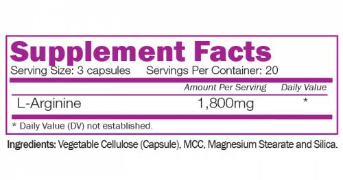 L-Arginin Max – 60 Kapseln