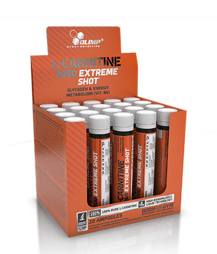 L-CARNITIN 3000 EXTREME SHOT - 20 x 25 ml