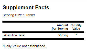 L-Carnitin 500 mg – 100 Tabletten
