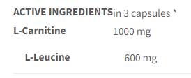 L-Carnitin Pro | mit Leucin - 120 Kapseln
