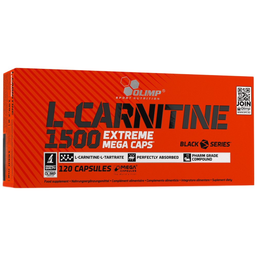 L -Carnitin Xtreme Mega Caps 1500 - 120 Kapseln