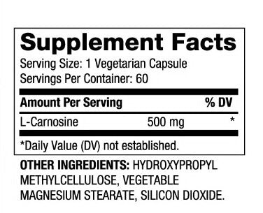 L-Carnosin 500 mg/60 Kapseln