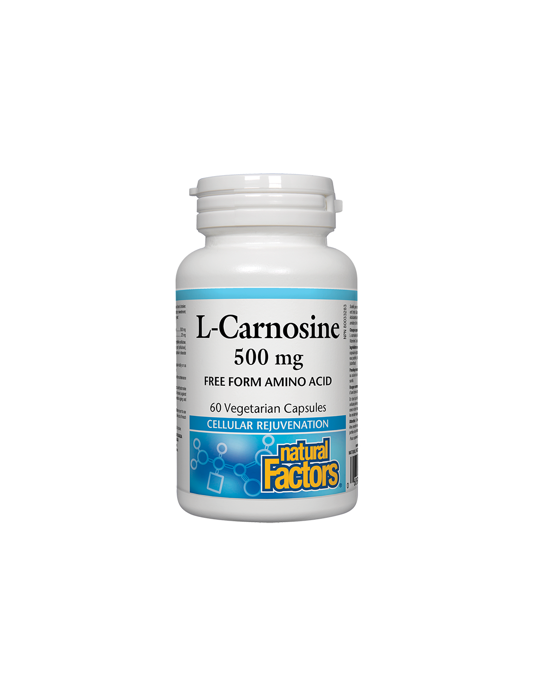L-Carnosin/L-Carnosin 500 mg x 60 Kapseln <tc>Natural Factors</tc>