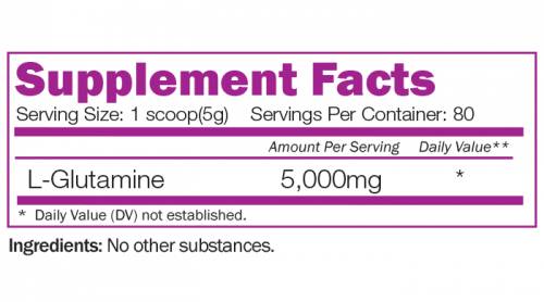 L-Glutamin-Pulver – 400 Gramm