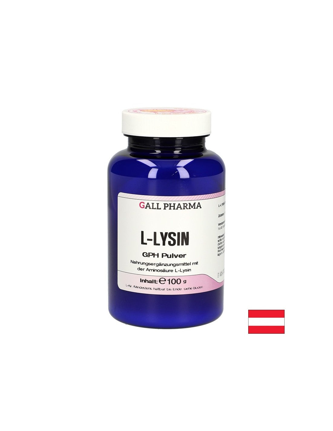 Herpes simplex, Immungesundheit – L-Lysin (L-Lysin), 100 g, Pulver