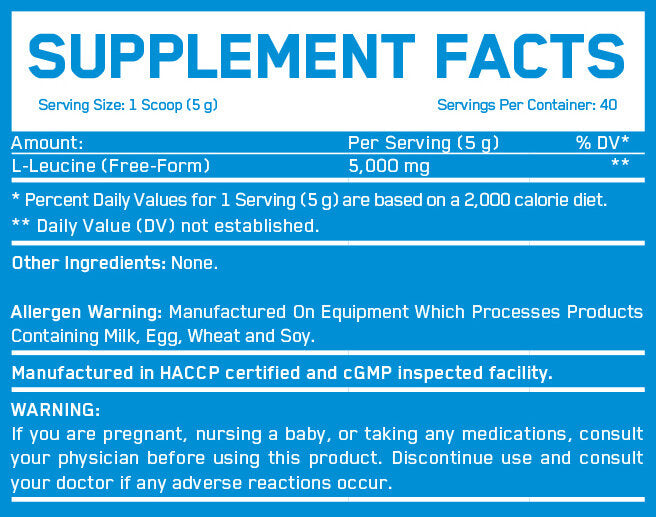 L-LEUCIN 5000 - 0,200 KG