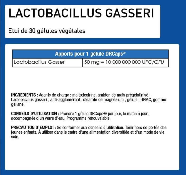 Lactobacillus Gasseri – 30 Kapseln