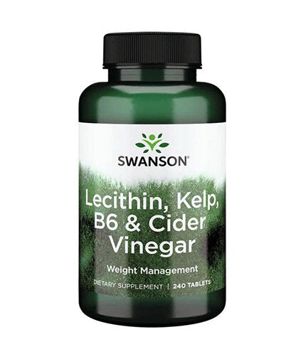 Lecithin, Seetang, B-6 und Apfelessig 428 mg – 240 Tabletten