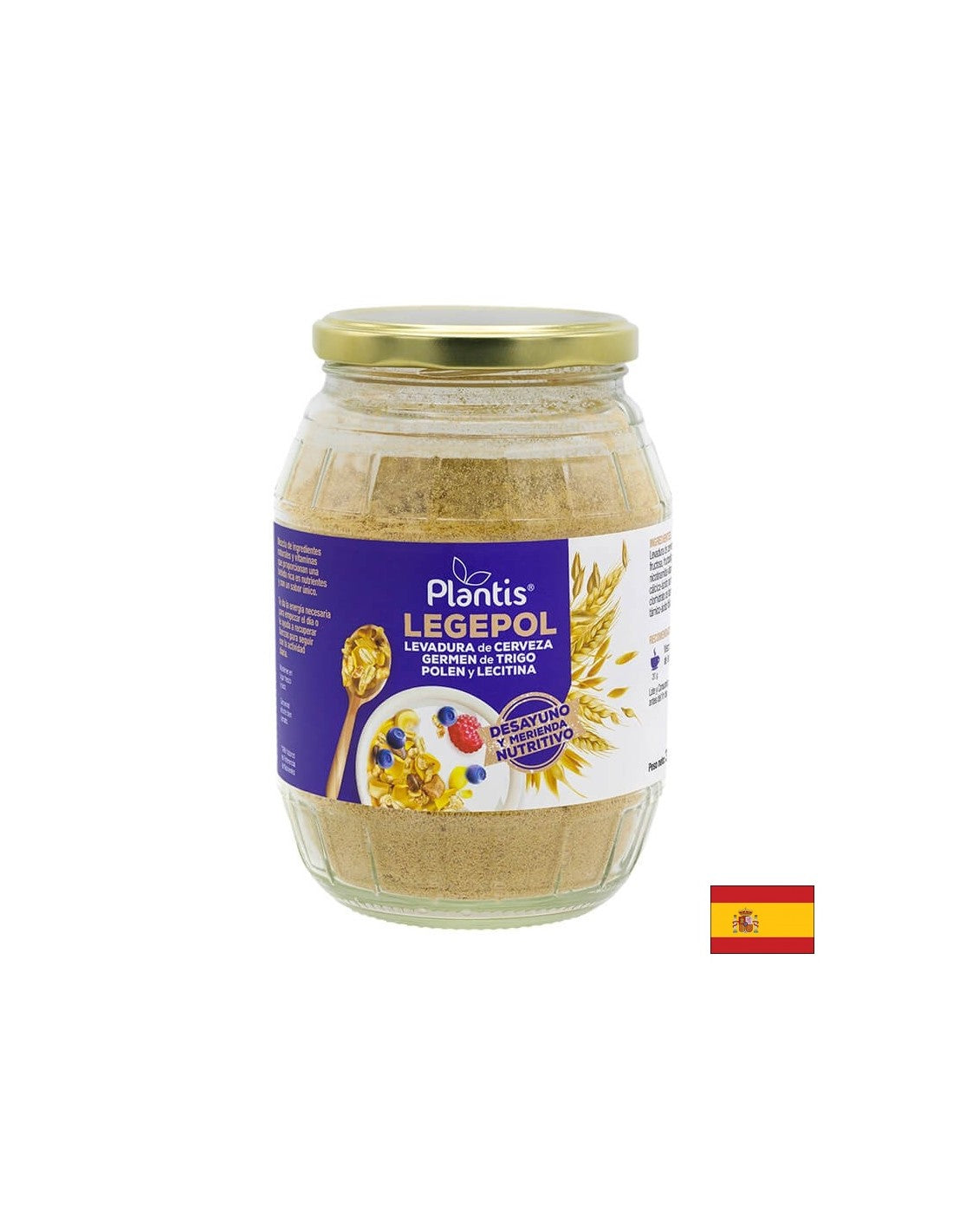 Immunität und Energie – Bierhefe, Bienenpollen und Lecithin – Legepol Plantis® – Pulver, 375 g