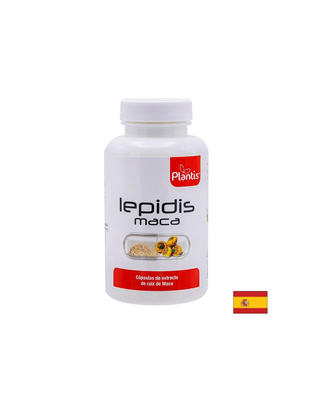 Tonus und hormonelles Gleichgewicht – Maca-Extrakt – Lepidis Maca 300 mg Plantis®, 60 Kapseln