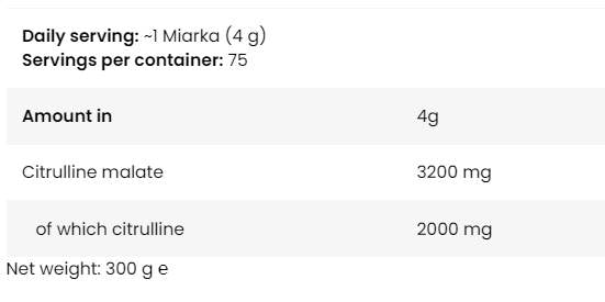 LevroLegendäres CITRULLIN | Citrullin-Malat-Pulver – 300 Gramm
