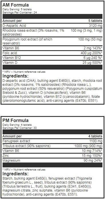 LevroTEST AM/PM-Formel – 2 x 120 Tabletten