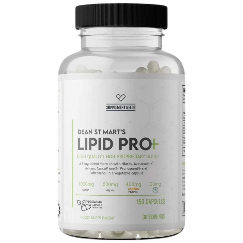 Lipid Pro+ | Cholesterinunterstützung – 150 Kapseln