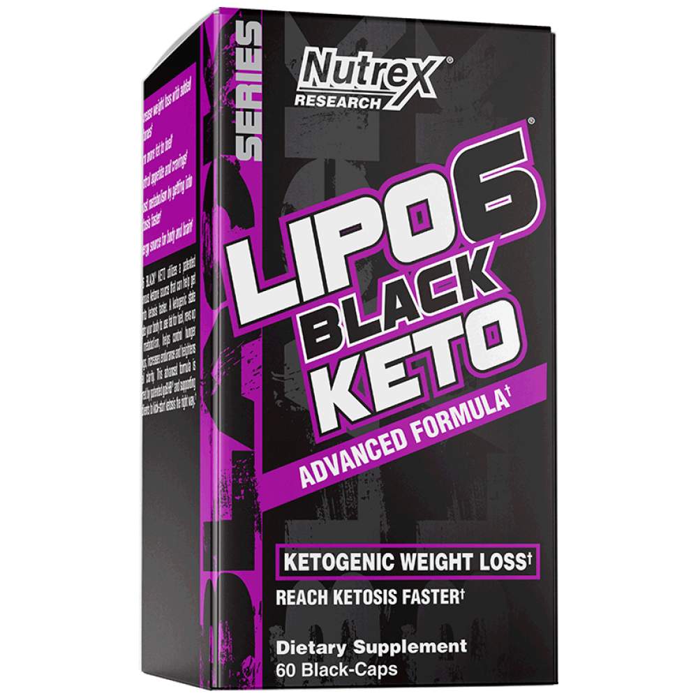 Lipo 6 Schwarz/Keto - 60 Kapseln