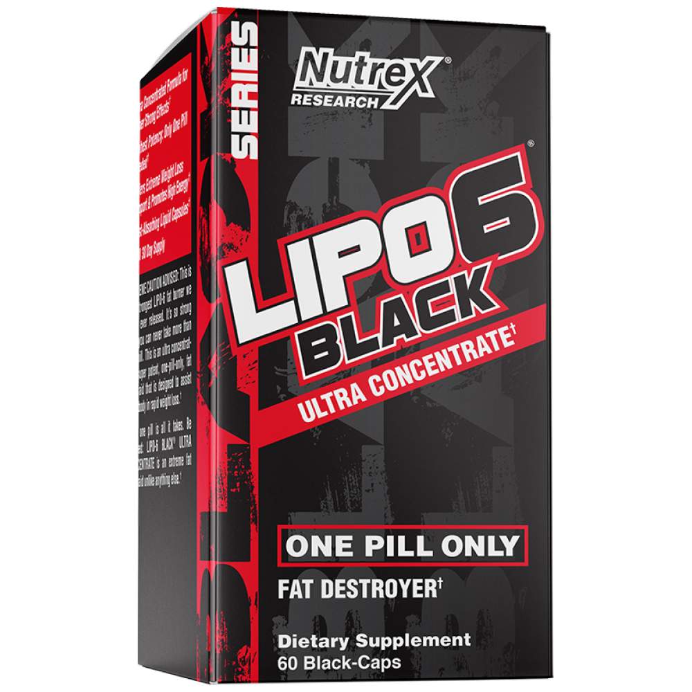 Lipo 6 Schwarz/Ultra-Konzentrat – 60 Kapseln