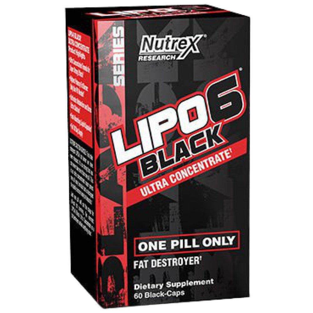 Lipo 6 Black Ultra Konzentrat | Extreme Potenz 60 Kapseln