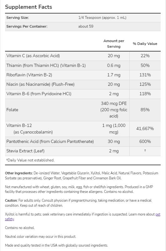 Flüssiges Vitamin B-12 – 237 ml