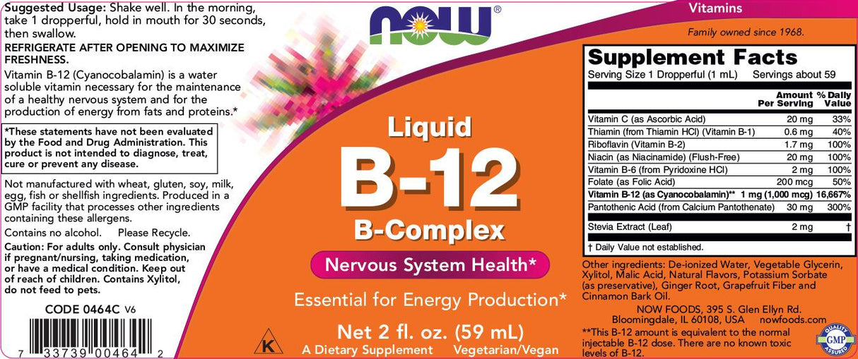 Flüssiges Vitamin B-12 – 237 ml