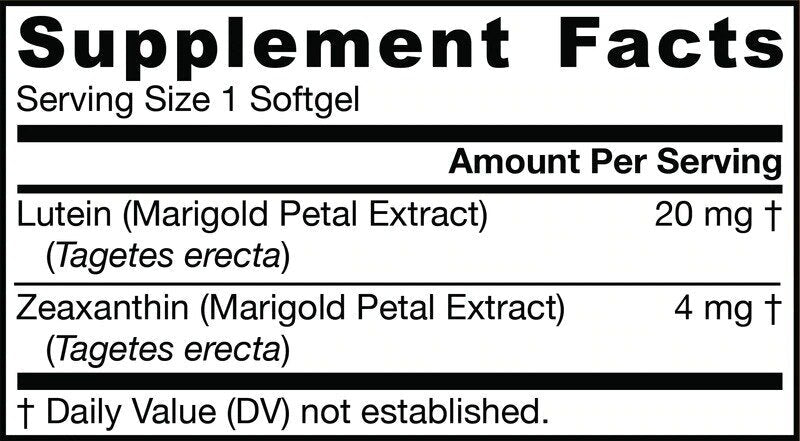 Lutein 20 mg – 60 Kapseln