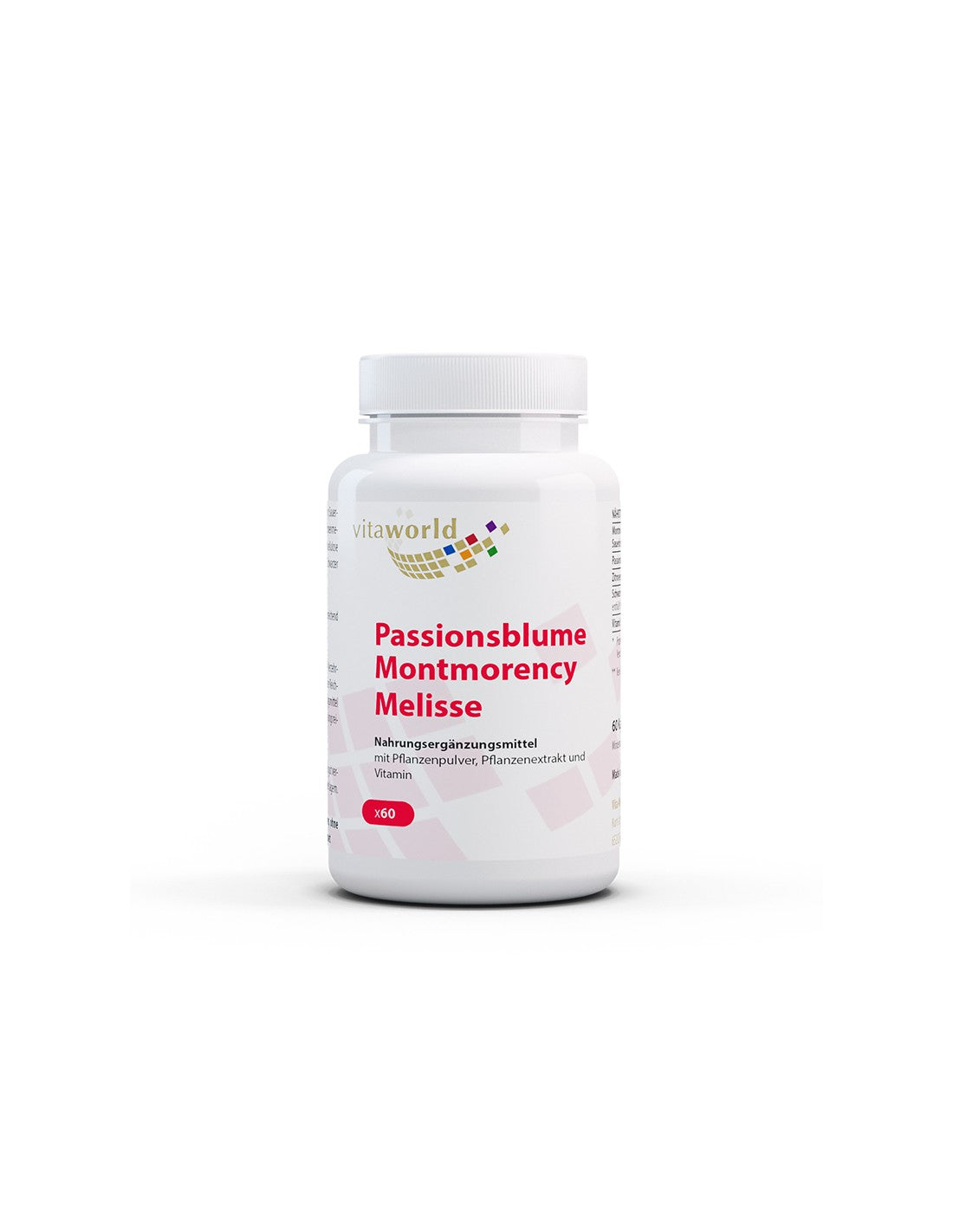 Nervensystem – Passionsblume, Montmorency, Zitronenmelisse, 60 Kapseln