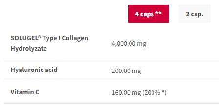Kollagen max | Solgel® mit Hyaluronsäure & Vitamin C - 180 Kapseln
