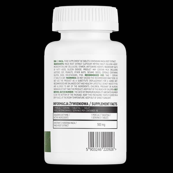 Maca 500 mg – 90 Tabletten