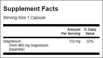 Magnesiumaspartat 685 mg – 90 Kapseln