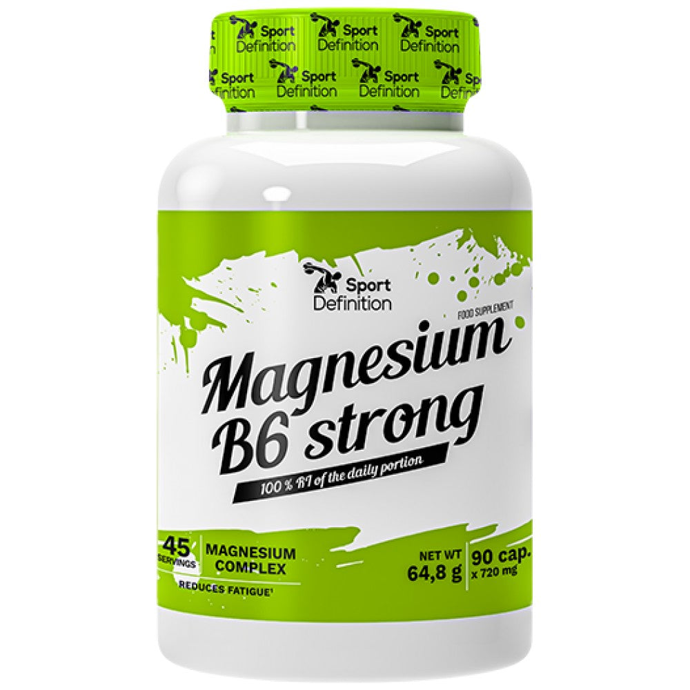 Magnesium + B6 Strong – 90 Kapseln