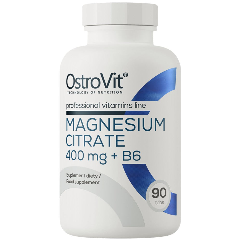 Magnesiumcitrat 400 mg + B6 90 Tabletten