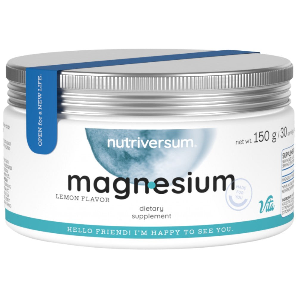 Magnesiumcitrat-Pulver – 150 Gramm