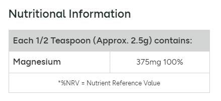 Magnesiumpulver 375 mg | Magnesiumcitrat – 200 Gramm