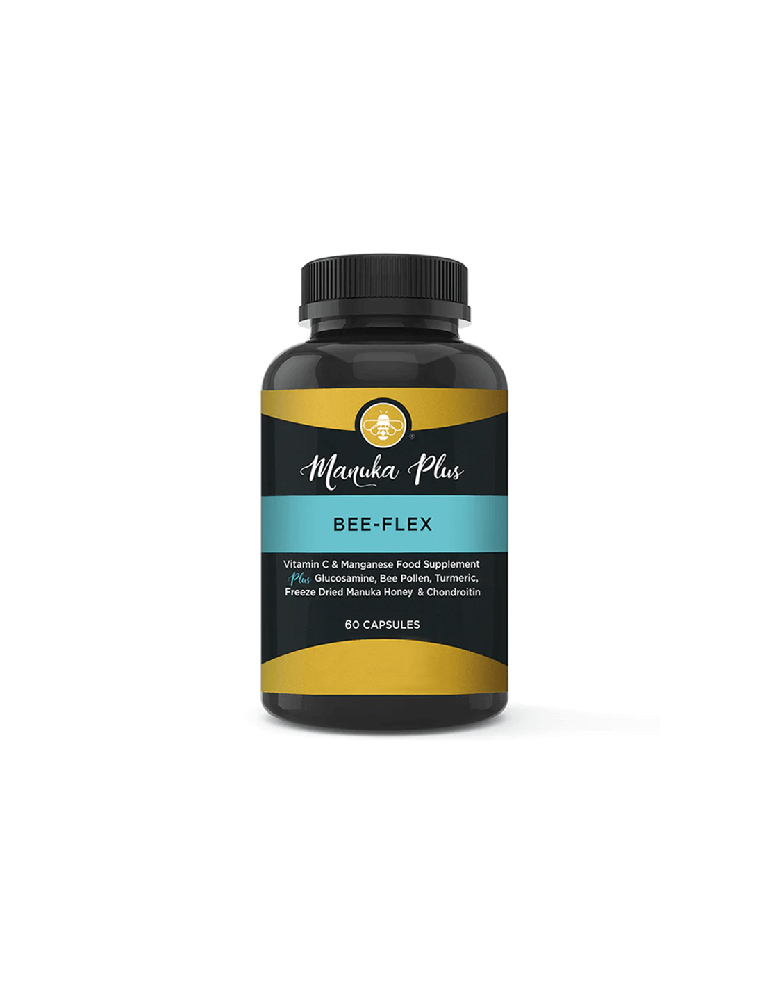 Manuka Plus Bee – Flex – Formel für gesunde Gelenke mit Manukahonig, 60 Kapseln