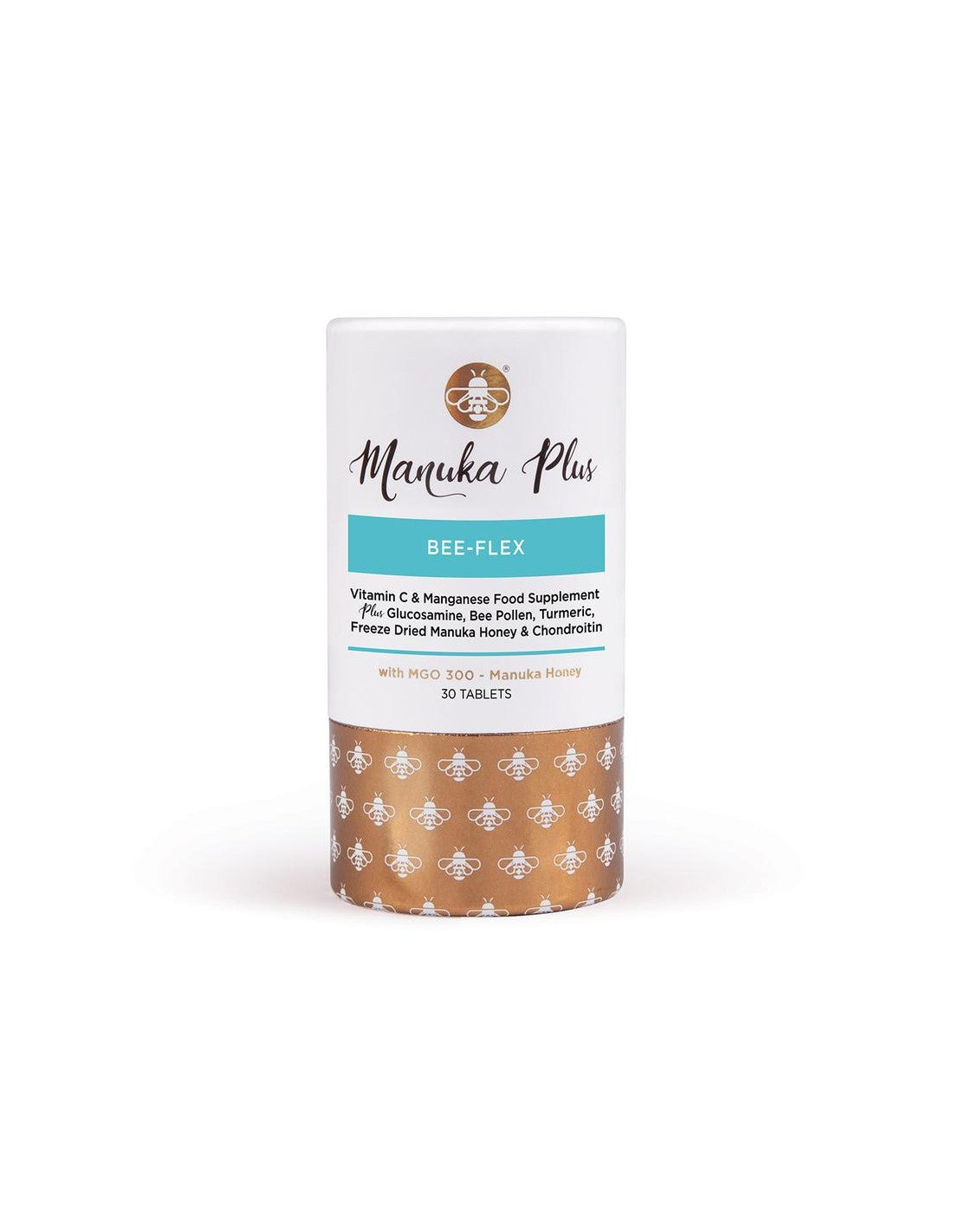Manuka Plus Bee- Flex mit MGO 300/Formel für gesunde Gelenke mit Manukahonig, 30 Tabletten