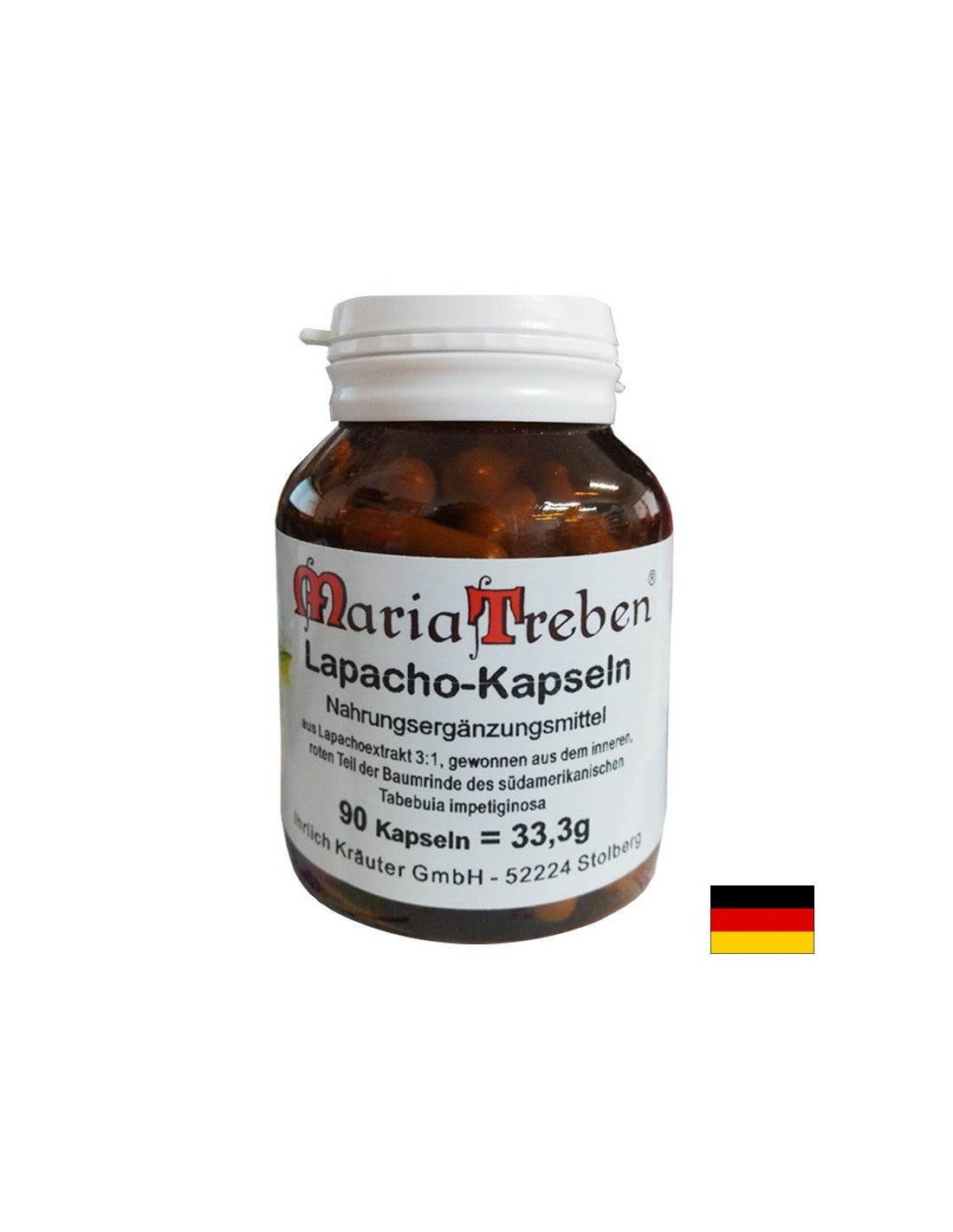 Ameisenbaum (lapacho) <tc>Maria Treben</tc>® – Immunstimulans – Bei bakteriellen und Pilzinfektionen, 90 Kapseln