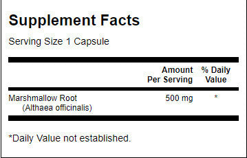 Eibischwurzel 500 mg – 90 Kapseln