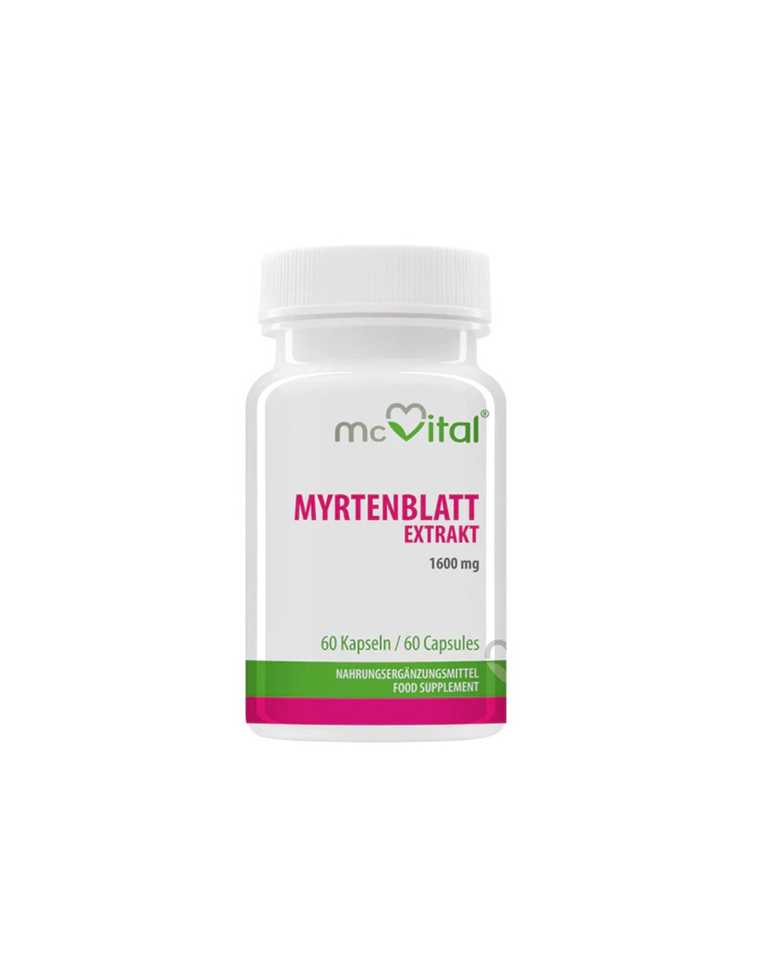Antioxidans – Myrtenextrakt (Blatt) McVital, 60 Kapseln