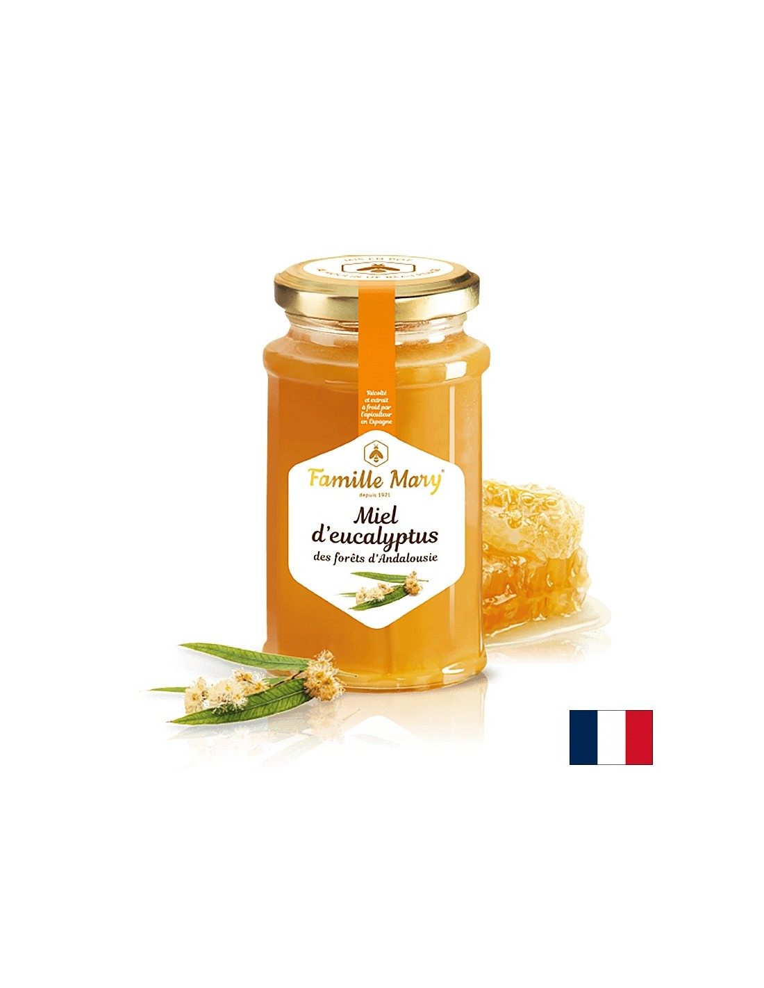Miel d' Eukalyptus/Honig aus Eukalyptusblüten, 360 g Famille Mary