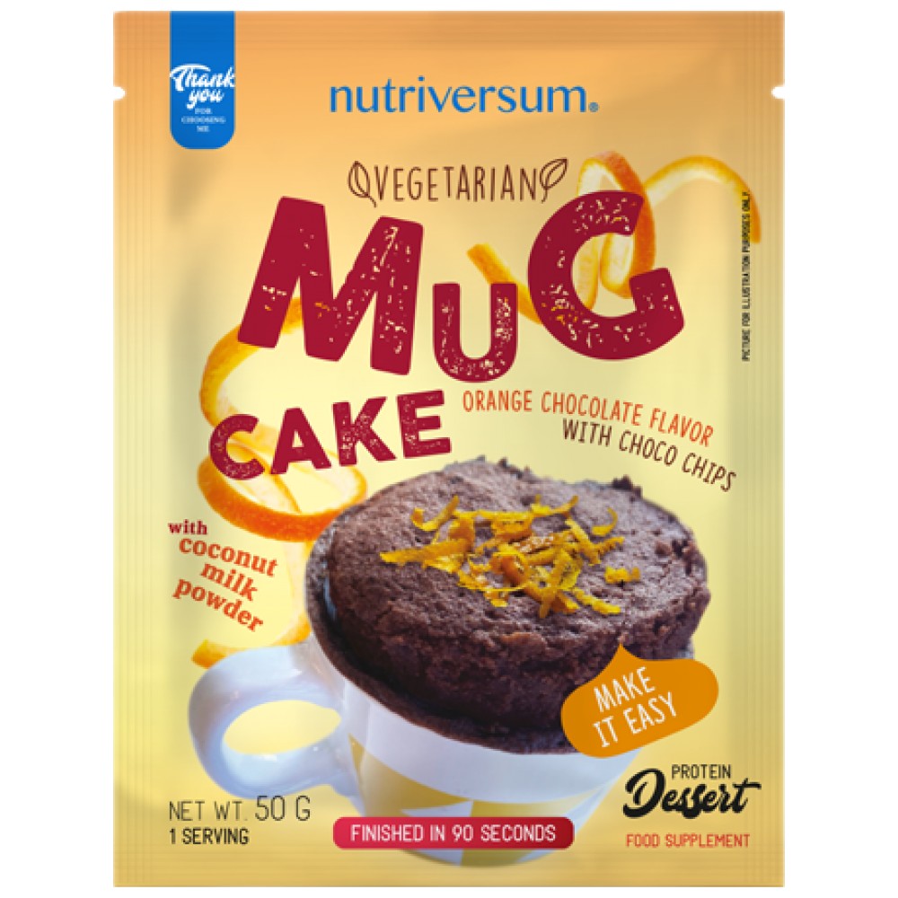 Tassenkuchen - VEGAN | Protein-Dessert 50 Gramm