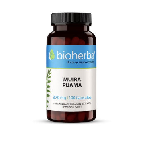 Muira Puama Wurzel 410 mg – 100 Kapseln